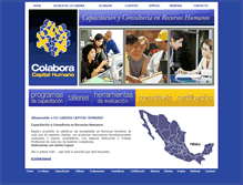 Tablet Screenshot of colabora.com.mx